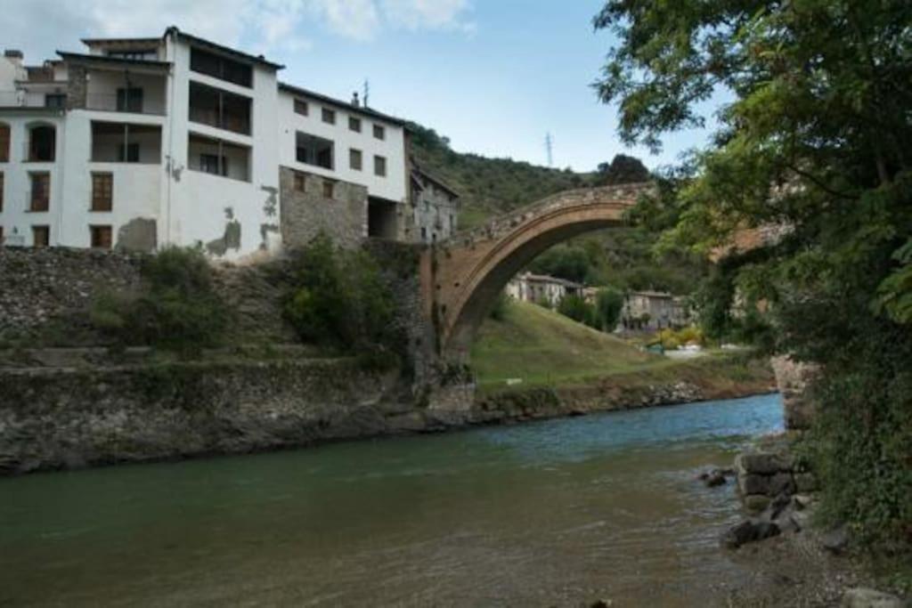 Casa Sobre Rio Noguera Pallaresa Gerri de la Sal 外观 照片